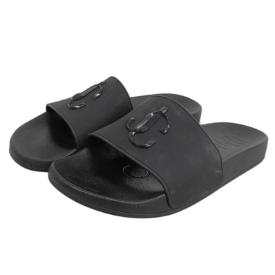 ジミーチュウ JCロゴ サンダル メンズ ブラック 40 23SS 40