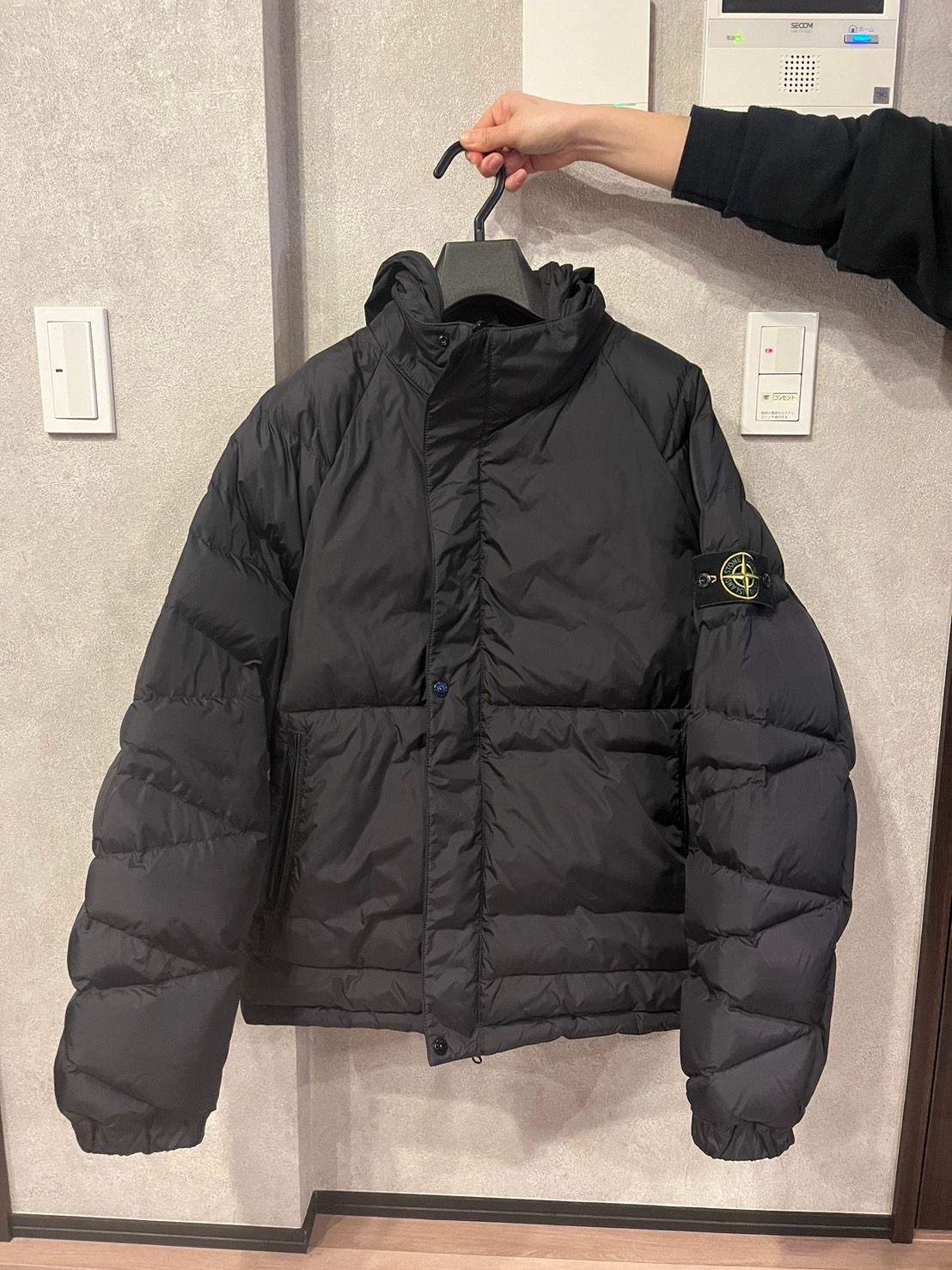 Supreme / Stone Island Reversible Down Puffer Jacket "Black"