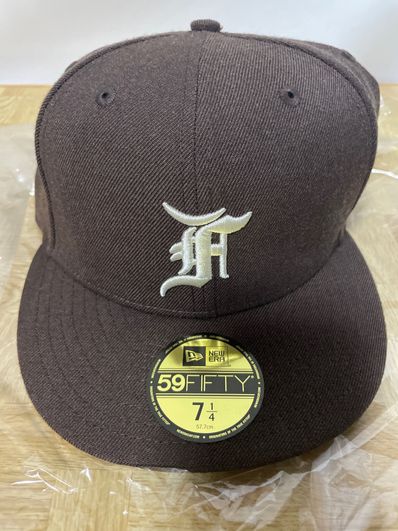 FEAR OF GOD ESSENTIALS New Era Fitted Cap "Brown"