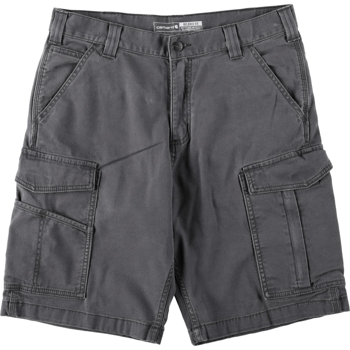 古着 カーハート Carhartt RELAXED FIT ダック カーゴショーツ ハーフパンツ メンズw34相当/eaa668455