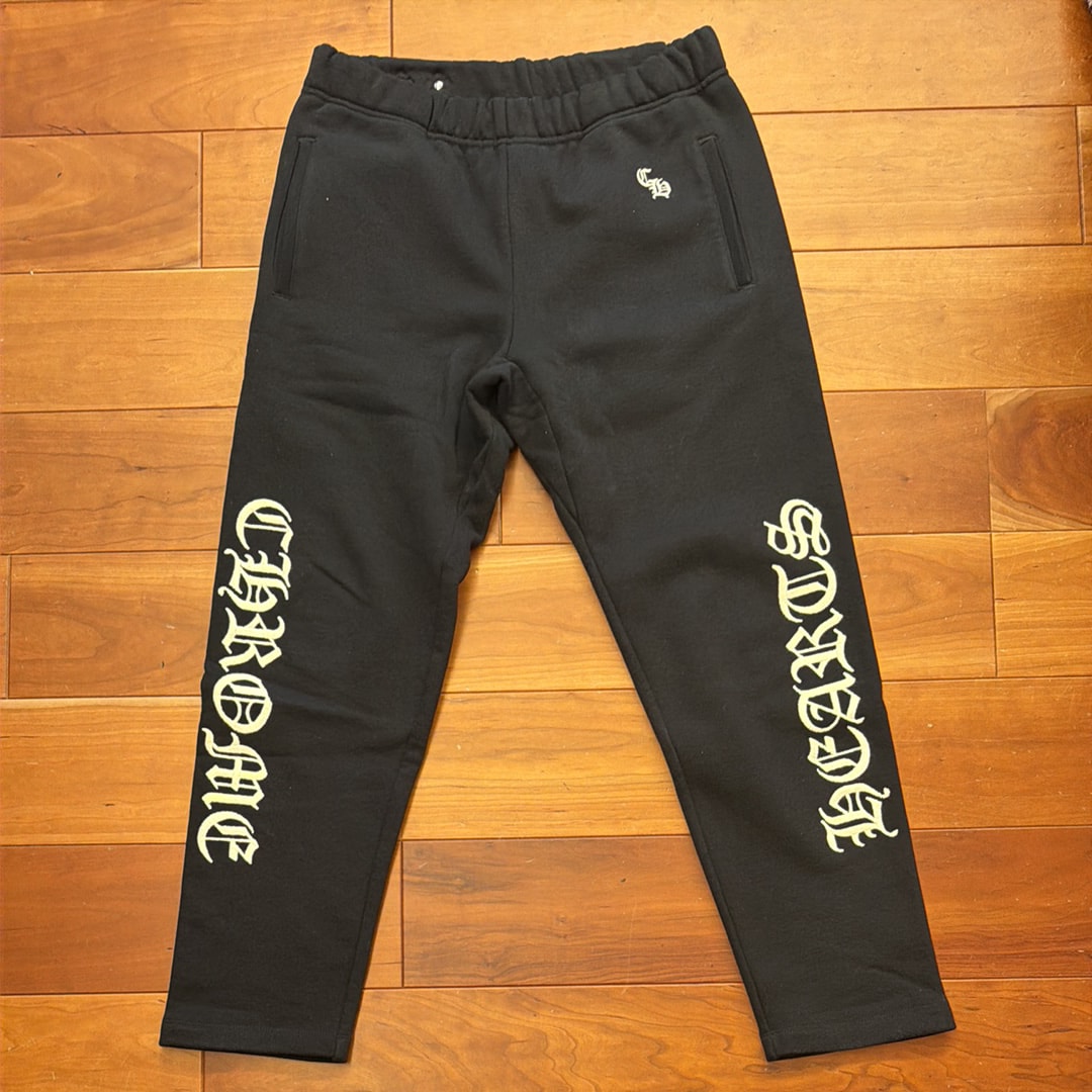 Chrome Hearts CH Logo Embroidered Slow Ride Sweatpants "Black"