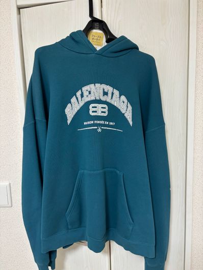 BALENCIAGA ティール パーカー