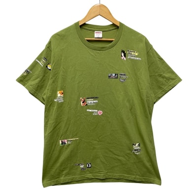 SUPREME シュプリーム Upset Tee プリント Tシャツ グリーン サイズM 正規品 / 52453