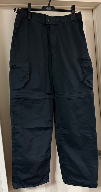 Supreme Cargo Zip-Off Cinch Pant "Black"