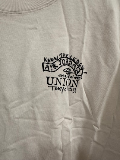 UNION x Nike Jordan SS Tee "White" IB5114-104