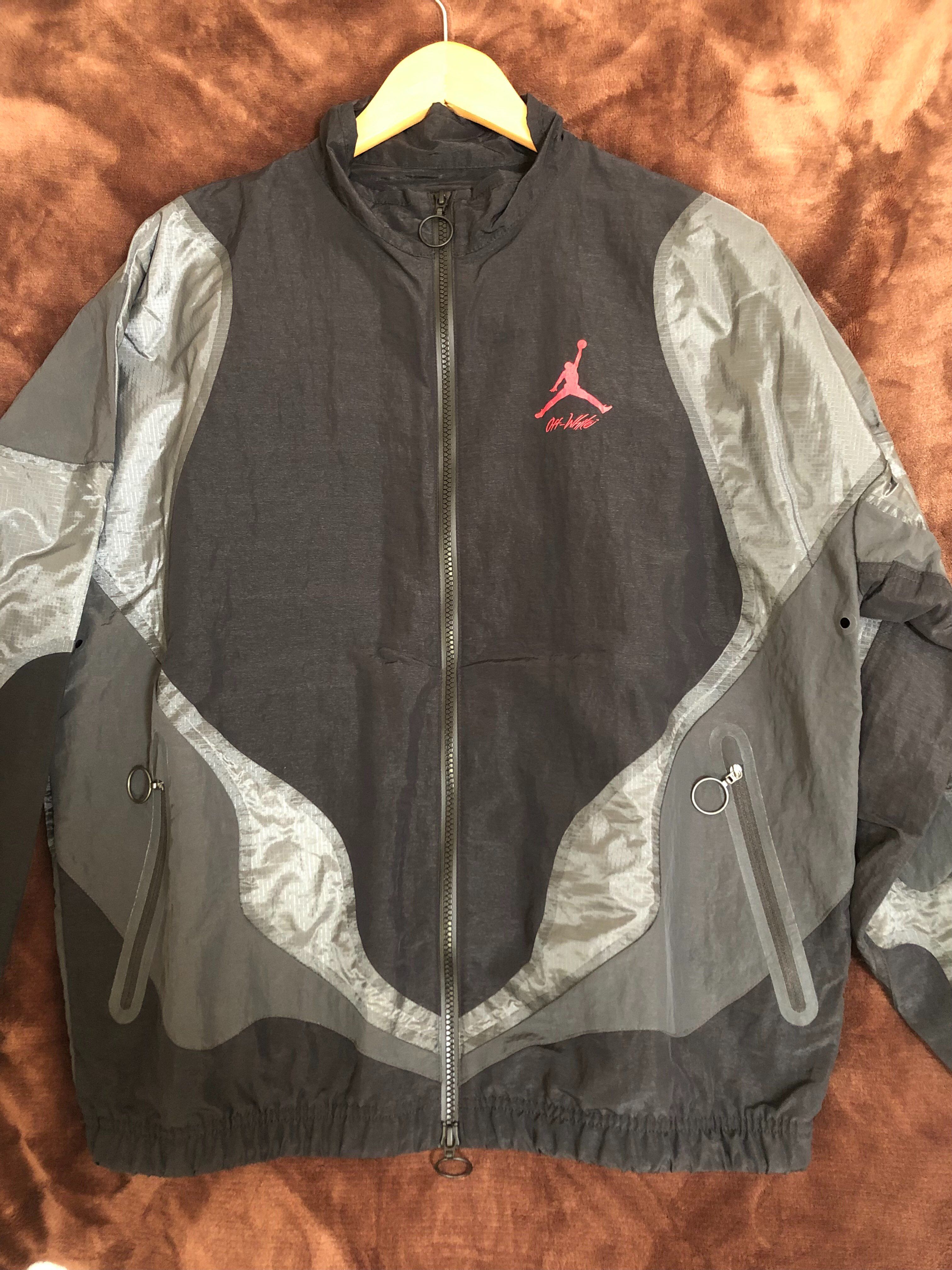 OFF-WHITE / Jordan Woven Jacket "Black"