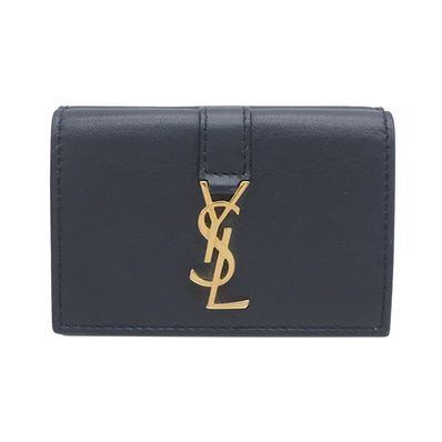 サンローラン 三つ折り財布 オリガミ タイニー ウォレット ネイ