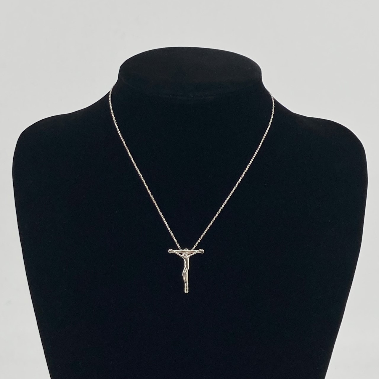 TIFFANY&Co.(ティファニー) エルサペレッティ ロザリオクロス Ag925 ネックレス 3.43g