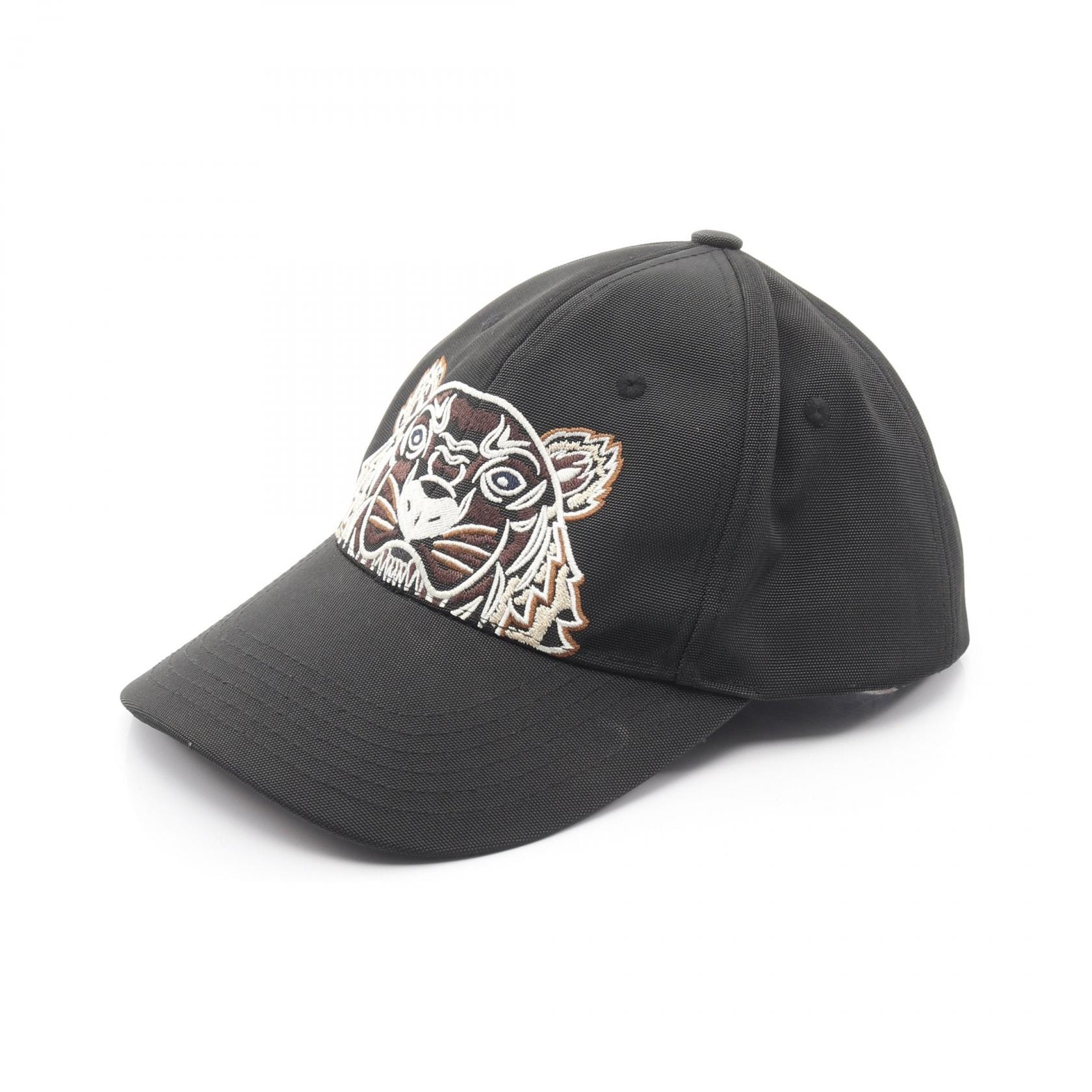 ケンゾー KENZO キャップ 帽子 ポリエステル メンズ ブラック系 【中古】