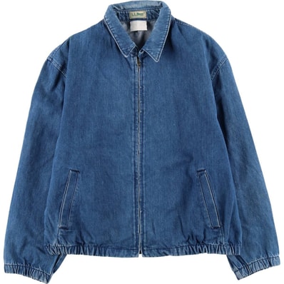 古着 70~80年代 エルエルビーン L.L.Bean デニムスイングトップ スポーツジャケット USA製 メンズXL相当 ヴィンテージ/evb034070