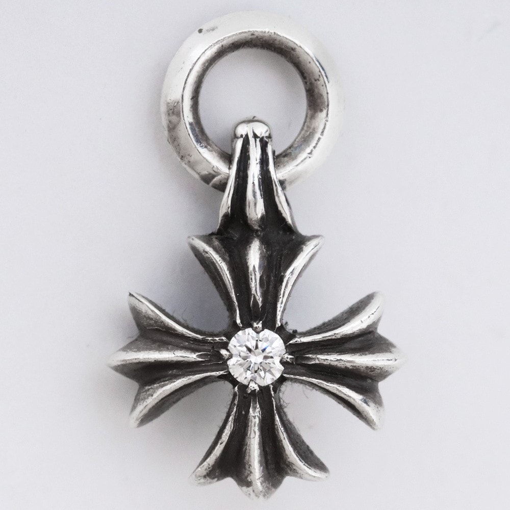 Chrome Hearts CH Plus Charm 1 Diamond "Silver"