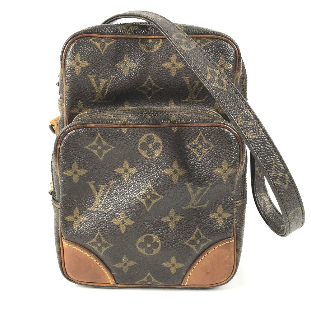 ルイヴィトン LOUIS VUITTON アマゾン M45236  モノグラム カバン 肩掛け ポシェット ショルダーバッグ モノグラムキャンバス ブラウン