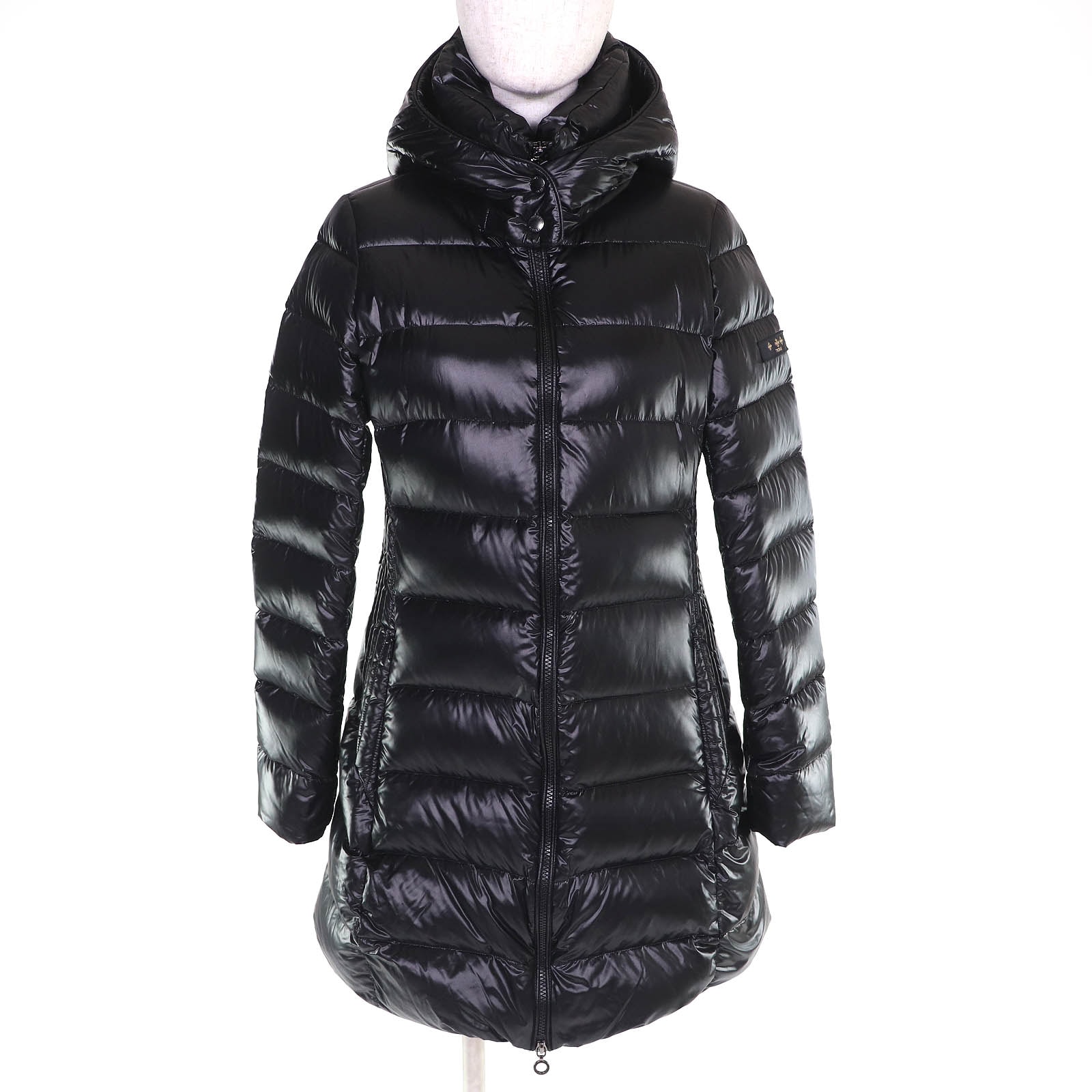 極美品 タトラス ダウンコート バビラ 黒 03 LTAT23A4693-D