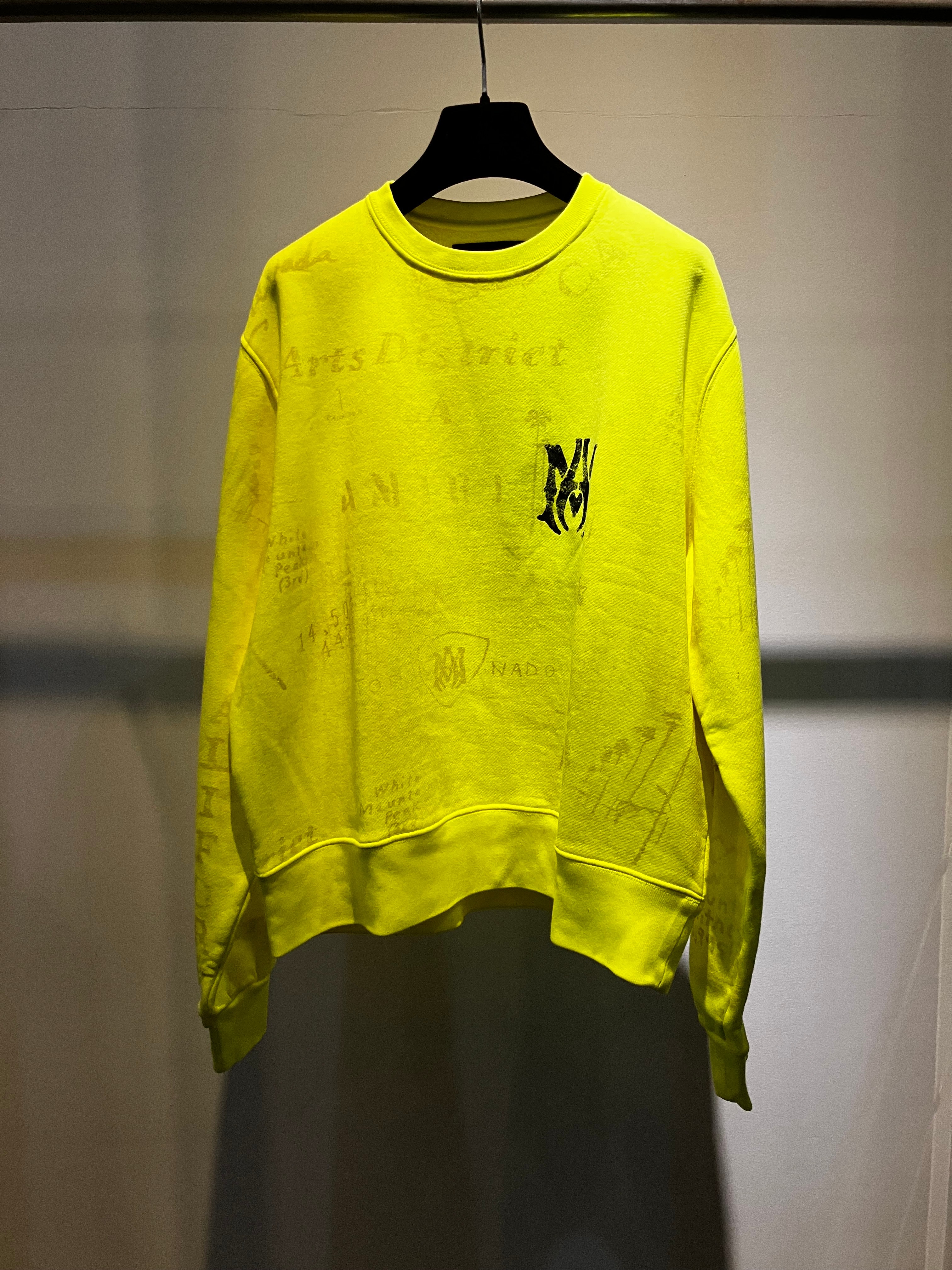 AMIRI アミリ 新品同様 デザインスウェット Sサイズ