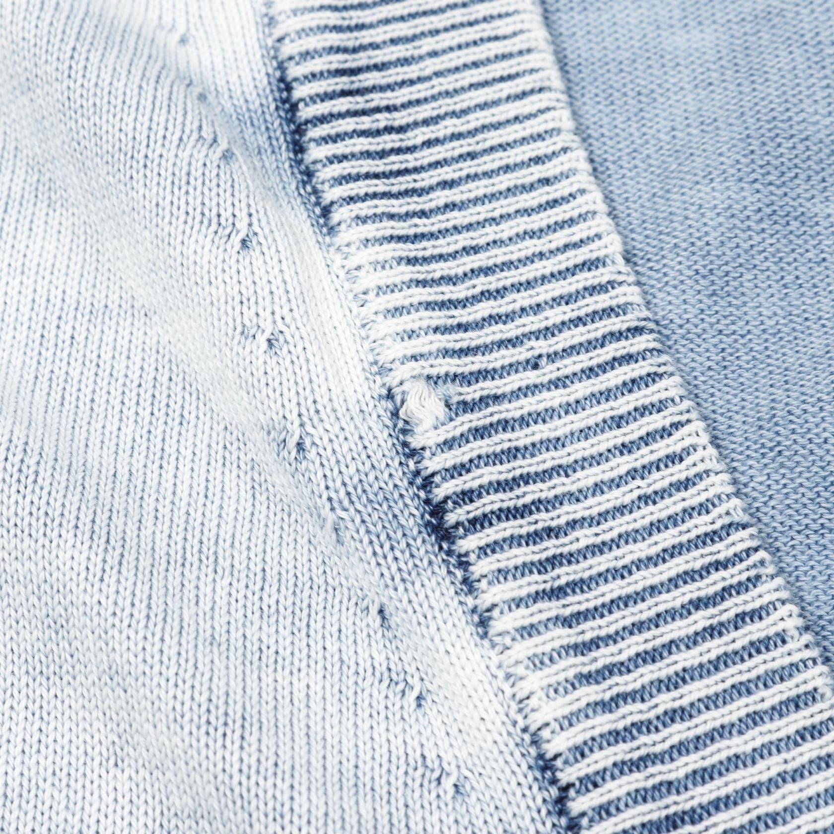DIESEL ディーゼル K-ZENO カーディガン コットン ロゴ ブルー DIESEL