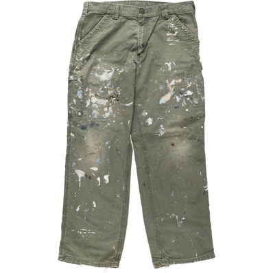 古着 カーハート Carhartt ペイント ダックペインターパンツ メンズw37相当/eaa667700