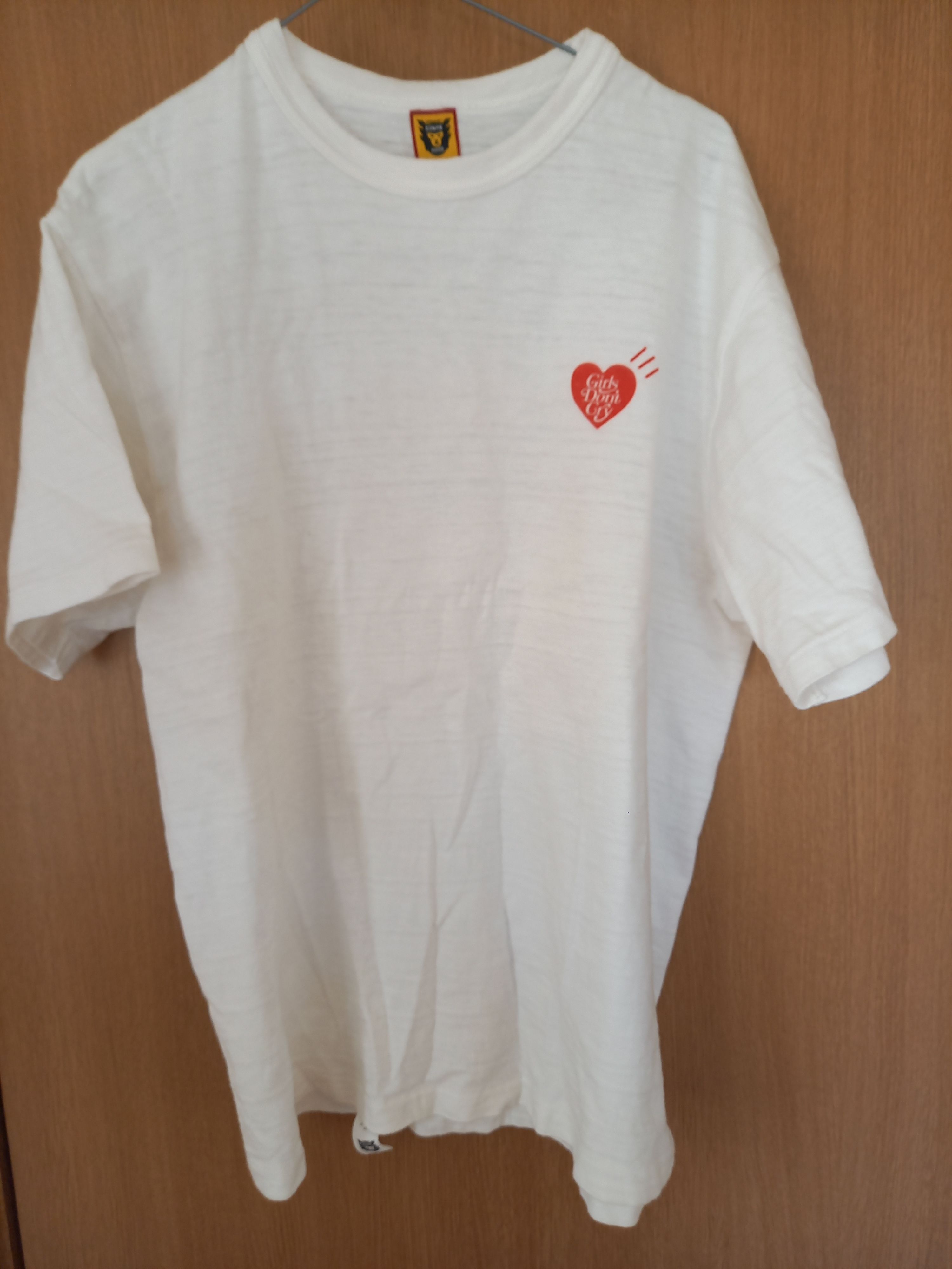 HUMAN MADE Girls Don't Cry Tee 2 "White" / VERDY