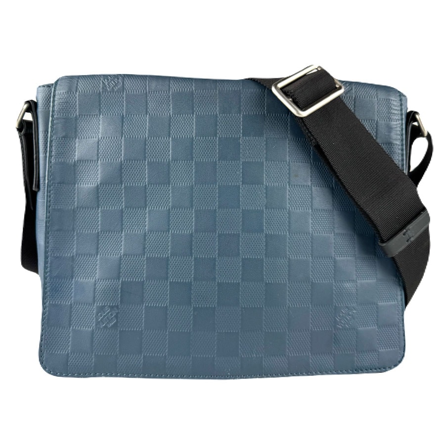 ルイ ヴィトン LOUIS VUITTON ショルダーバッグ ダミエ アンフィニ ディストリクトPM/ダミエ アンフィニ オリオン メンズ N41035【中古】 z8901