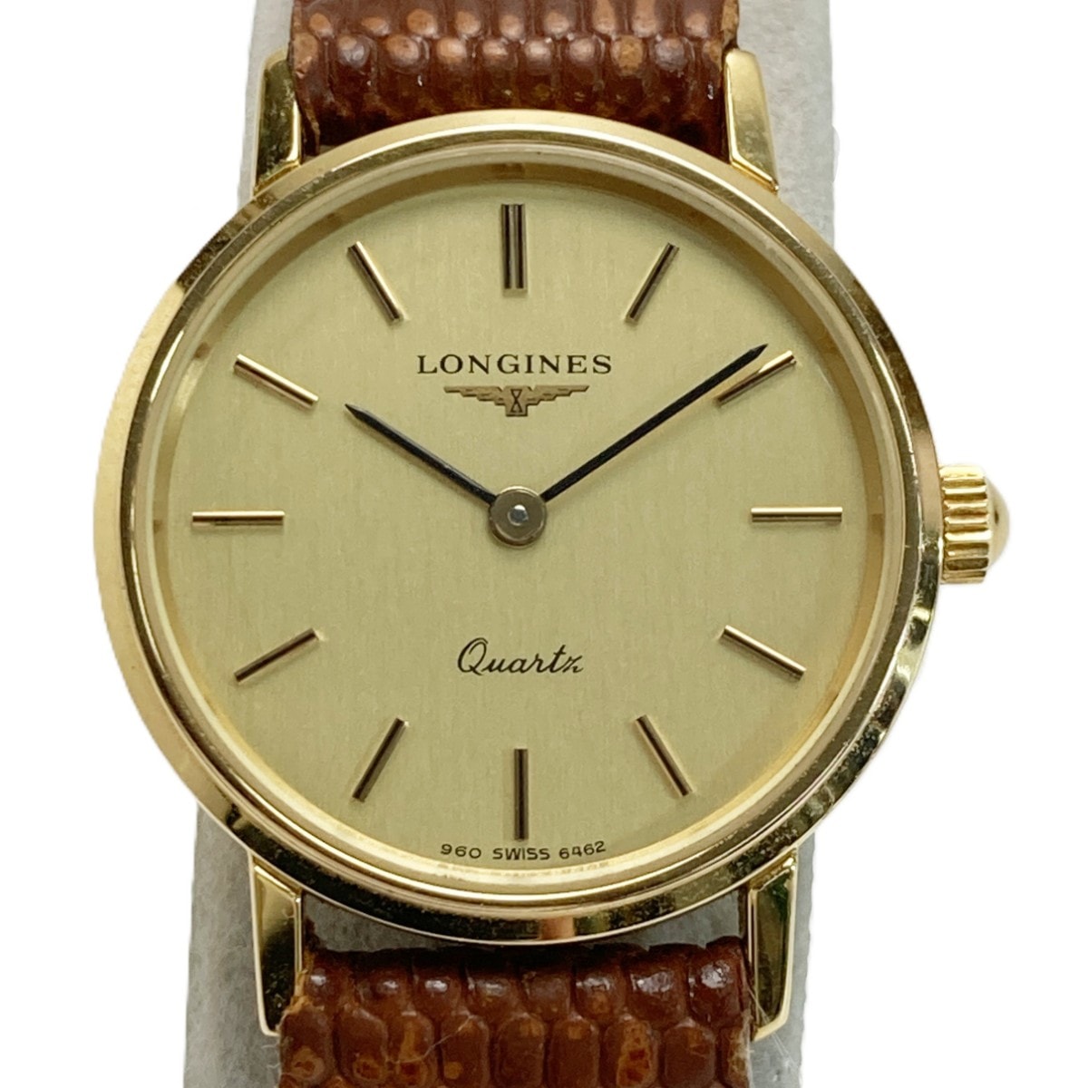 LONGINES ロンジン 6462.2 シャンパンゴールド クォーツ レディース 腕時計