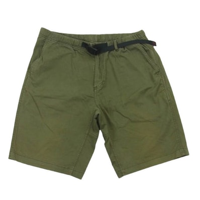 Gramicci グラミチ ショートパンツ 8555-NOJ ST ショーツ ハーフ ショート パンツ コットン 中国製 グリーン系 XL【中古】