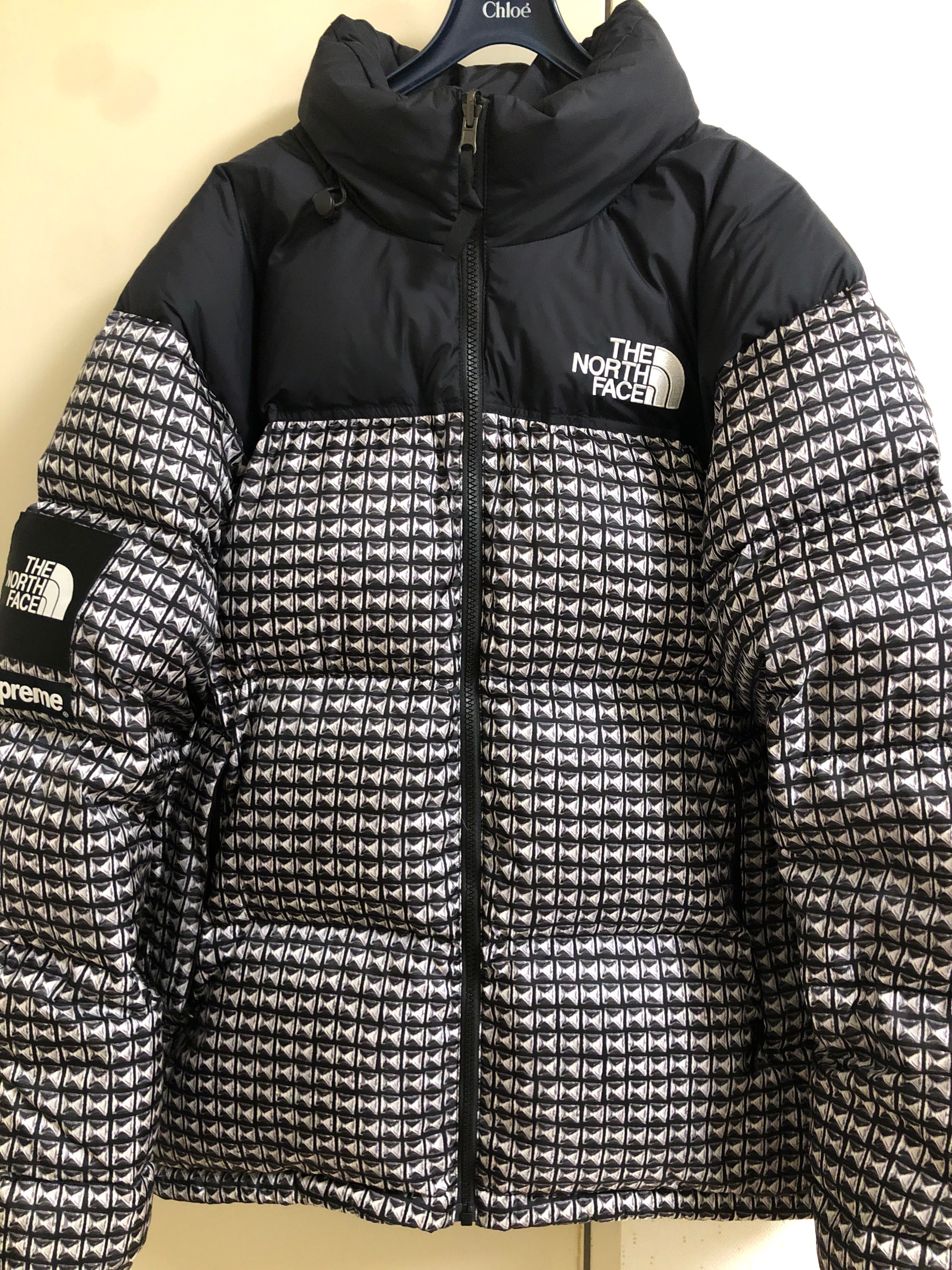 Supreme x The North Face Studded Nuptse Jacket "Black"