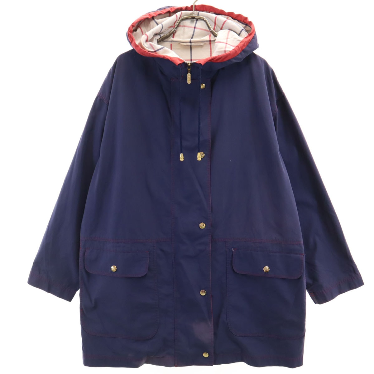 Burberrys バーバリーズ 90s オールド フードジャケット 15 紺紫