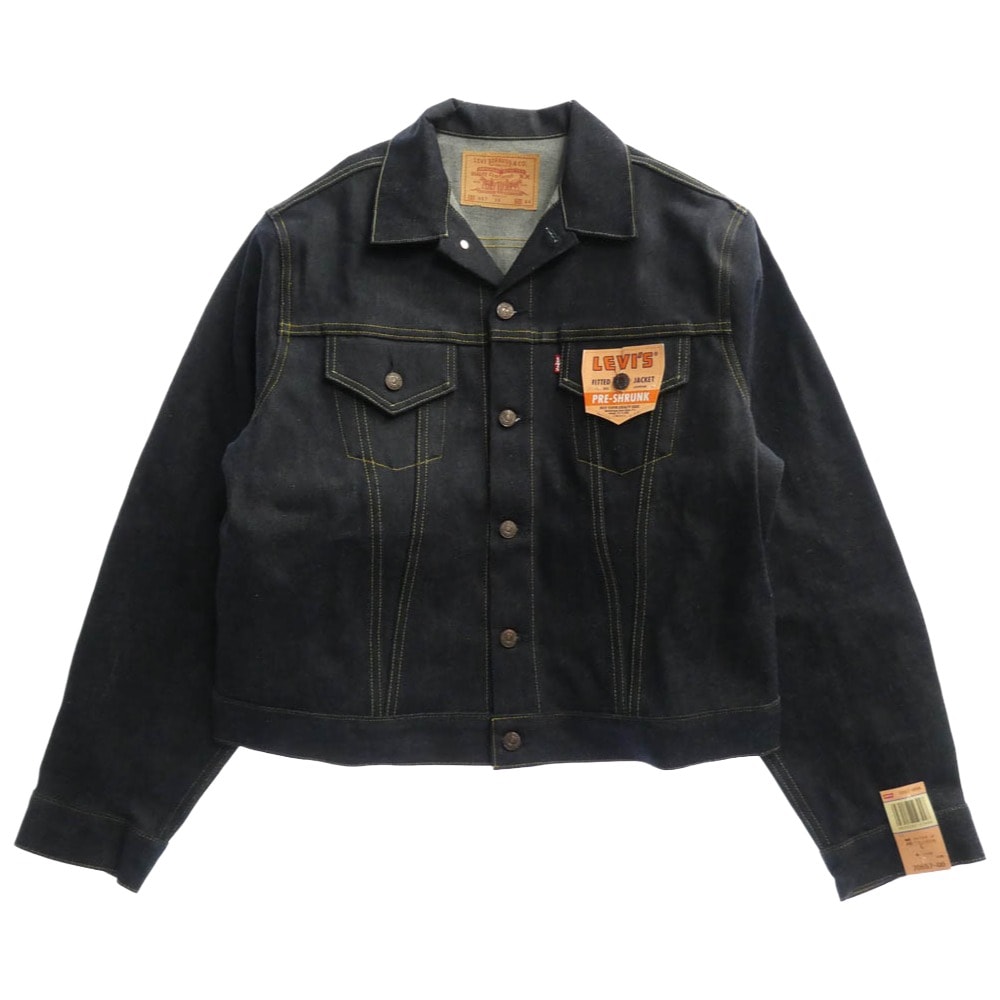 Levi's リーバイス デニムジャケット 70557-0006 99年 USA製 バレンシア工場 3rd 557XX 1962モデル 復刻 デニム ジャケット ボタン裏555刻印 インディゴブルー系 44【新古品】【未使用】【中古】