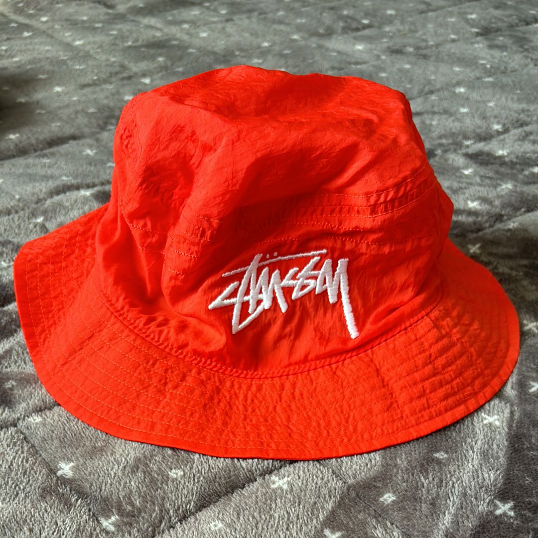 Nike x Stussy Bucket Hat "Red"