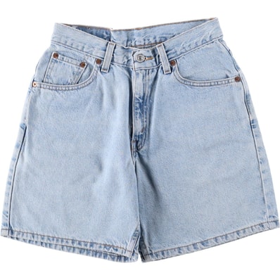 古着 00年代 リーバイス Levi's デニムショーツ ショートパンツ レディースM(w26)相当 ジッパーフライ/eaa665789