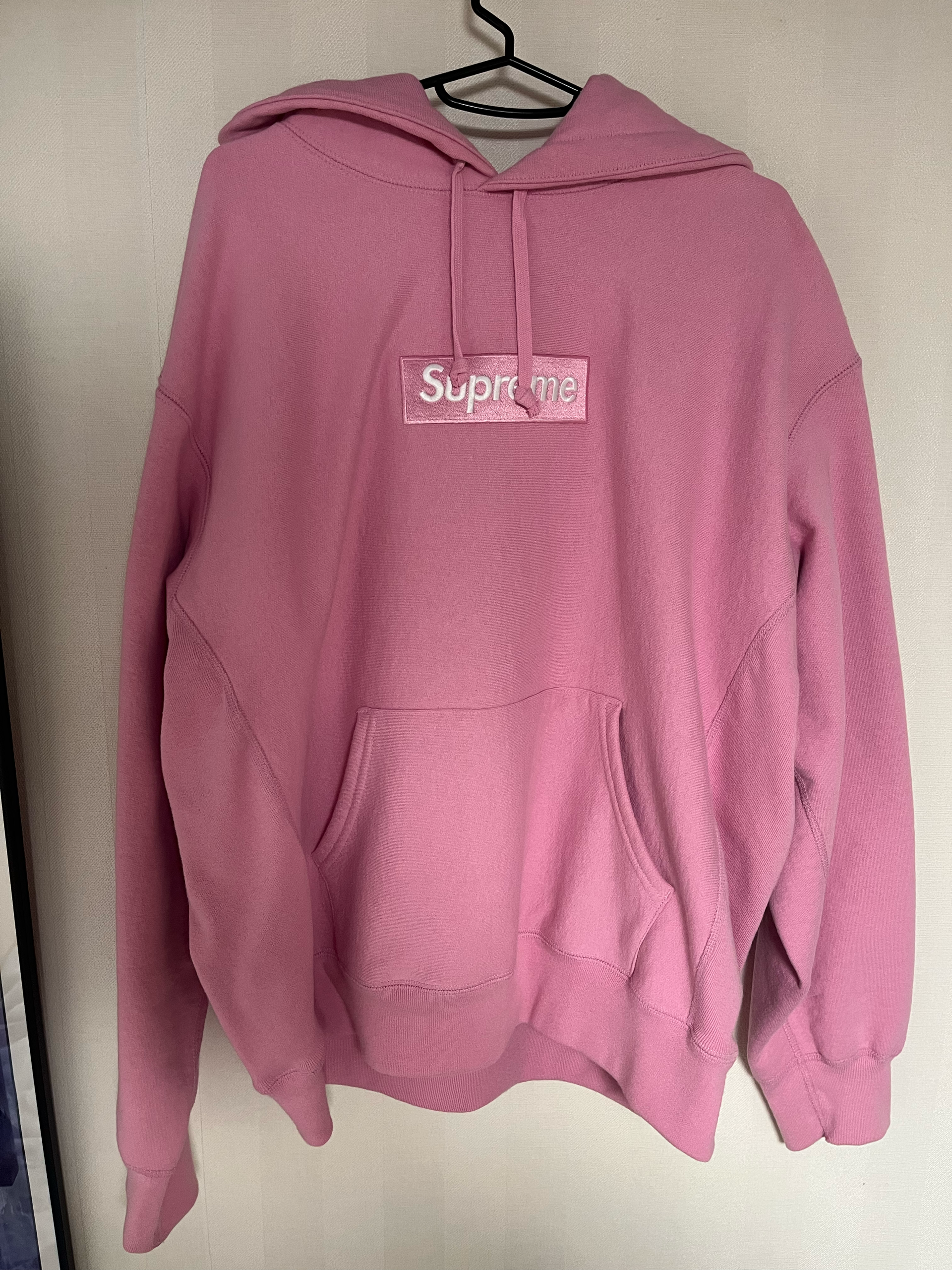 Supreme Box Logo Hooded Sweatshirt "Pink" (24FW)