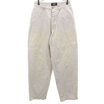 RRL ダブルアールエル 90s USA製 赤3星 初期タグ ロングパンツ W28 ベージュ ボタンフライ