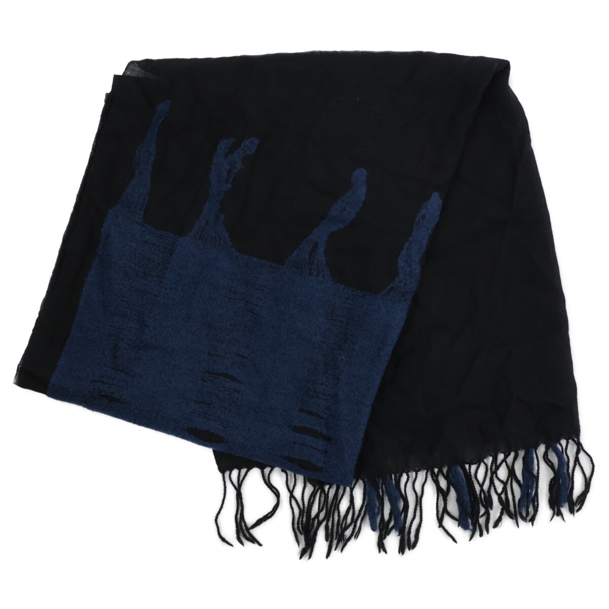 未使用に近い】ヨウジヤマモトプリュスノアール NK-L04-153 バイカラー