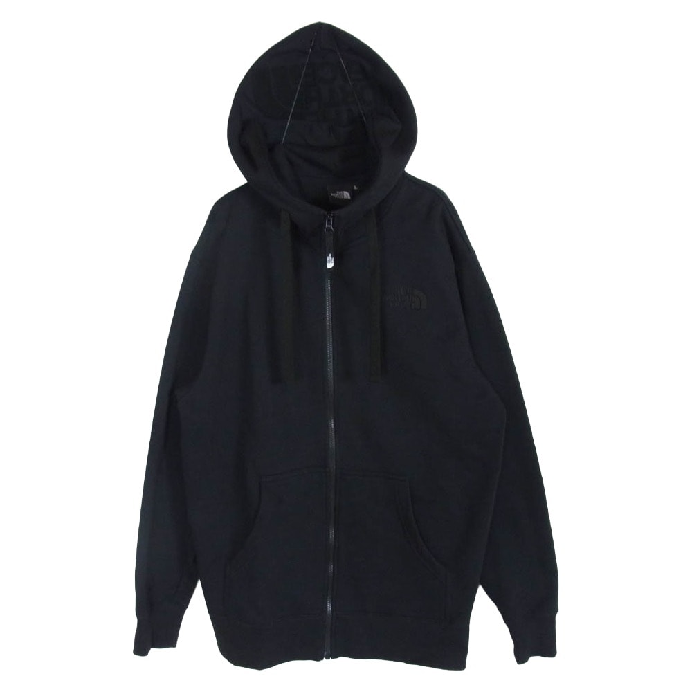 THE NORTH FACE ノースフェイス NT12442 REAVIEW FULL ZIP HOODIE フルジップ フーディー パーカー ブラック系 L【中古】
