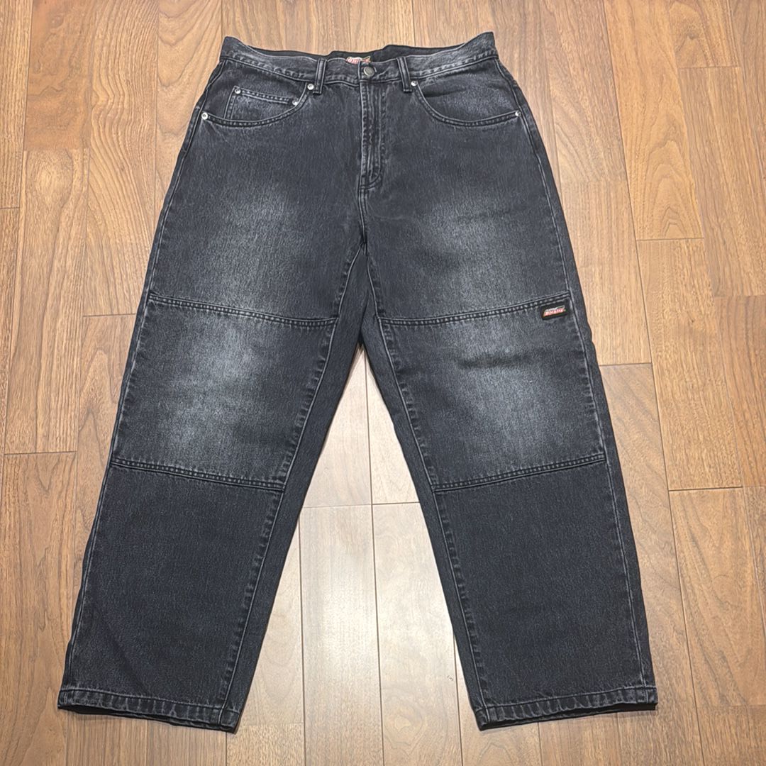 Supreme x Dickies Double Knee Baggy Jean "Black"