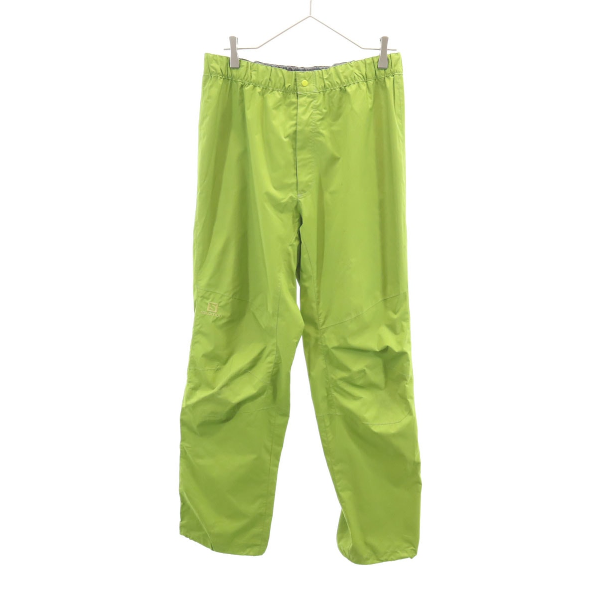 SALOMON サロモン レイン パンツ L 黄緑