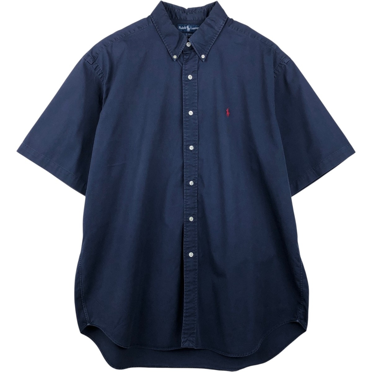 古着 ラルフローレン Ralph Lauren BLAKE 半袖 ボタンダウンシャツ メンズXL相当/eaa665252