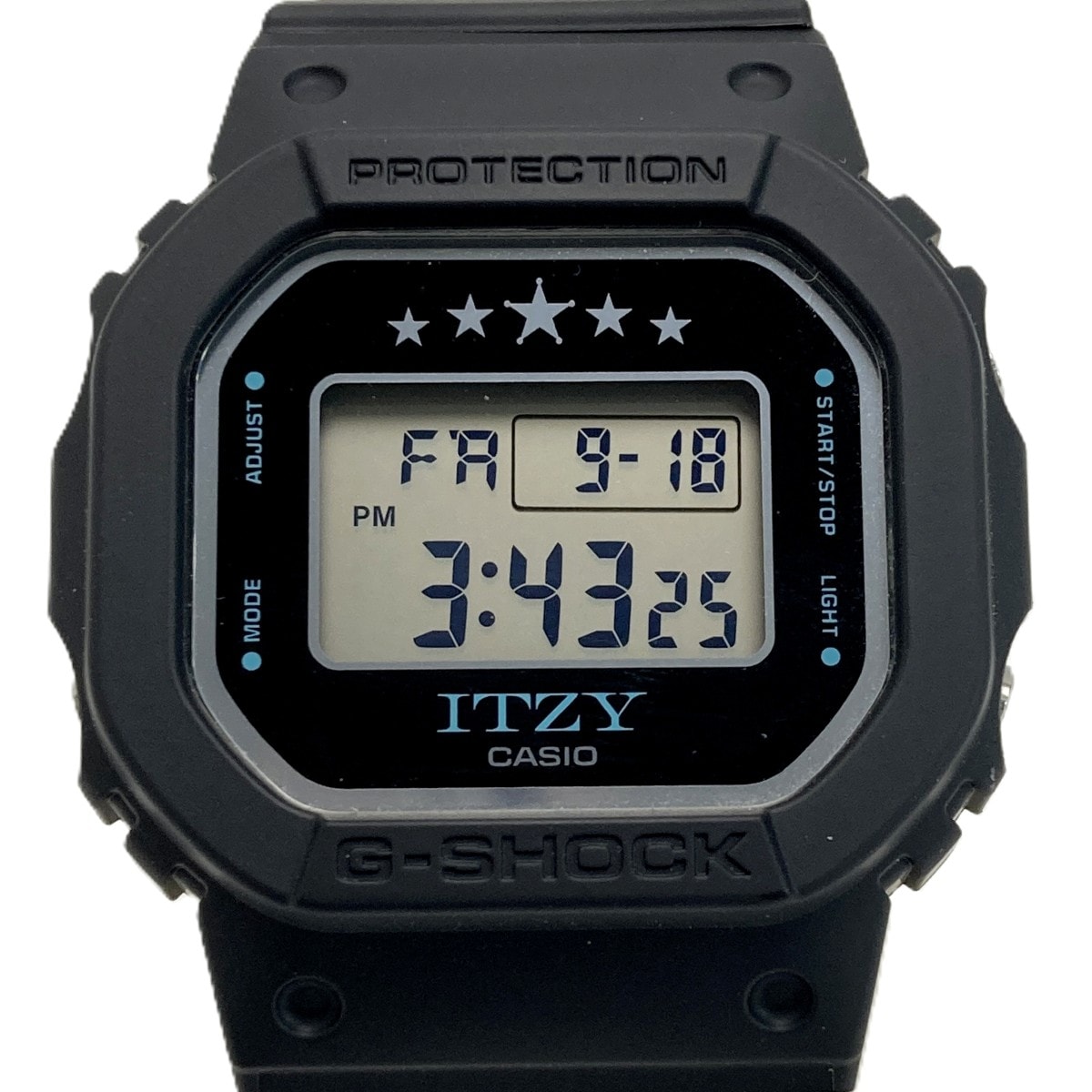 CASIO カシオ G-SHOCK ITZY コラボレーションモデル GMD-S5610IT-1JR ブラック クォーツ 腕時計 箱有