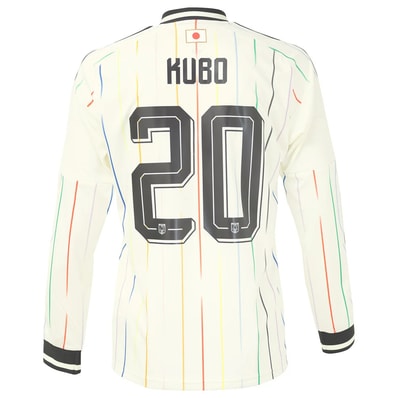 adidas Japan National Team 2026 Away Replica Jersey Long Sleeve "OffWhite/Black"