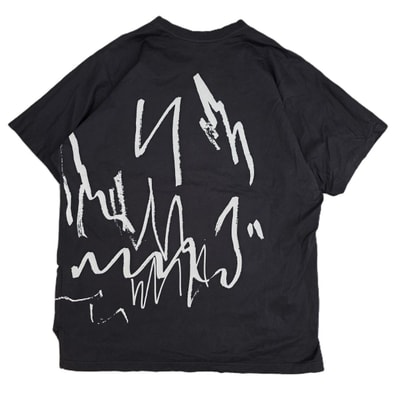 【値引き】Y-3 ワイスリー TEE ART3 18SS 半袖Tシャツ L コットン メンズ【中古】