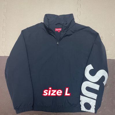 Supreme Spellout Track Jacket "Black"