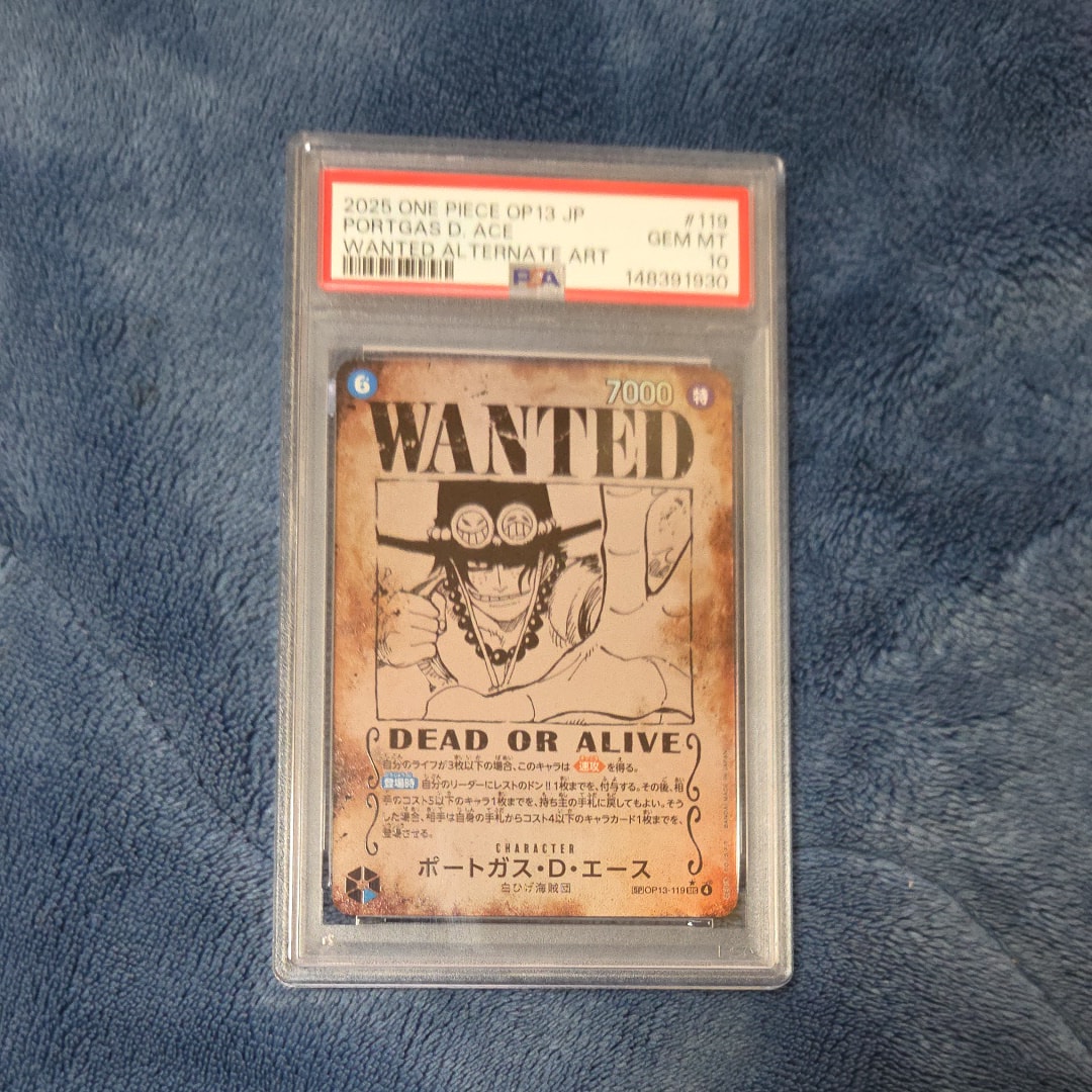 Portgas.D.Ace : Wanted SEC-SPC [OP13-119](Booster Pack "CARRYING ON HIS WILL")