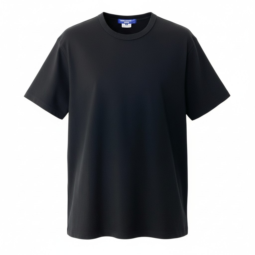 美品 JUNYA WATANABE ジュンヤワタナベ ストレッチ AD2023 ブラック コットン ナイロン/ ポリウレタン/ トップス A3-00295 【中古】