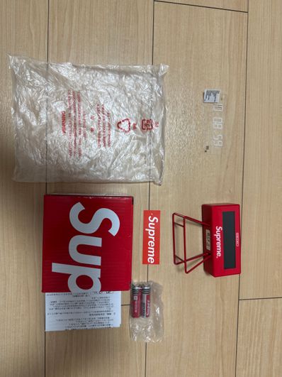 Supreme / Seiko Marathon Clock "Red"