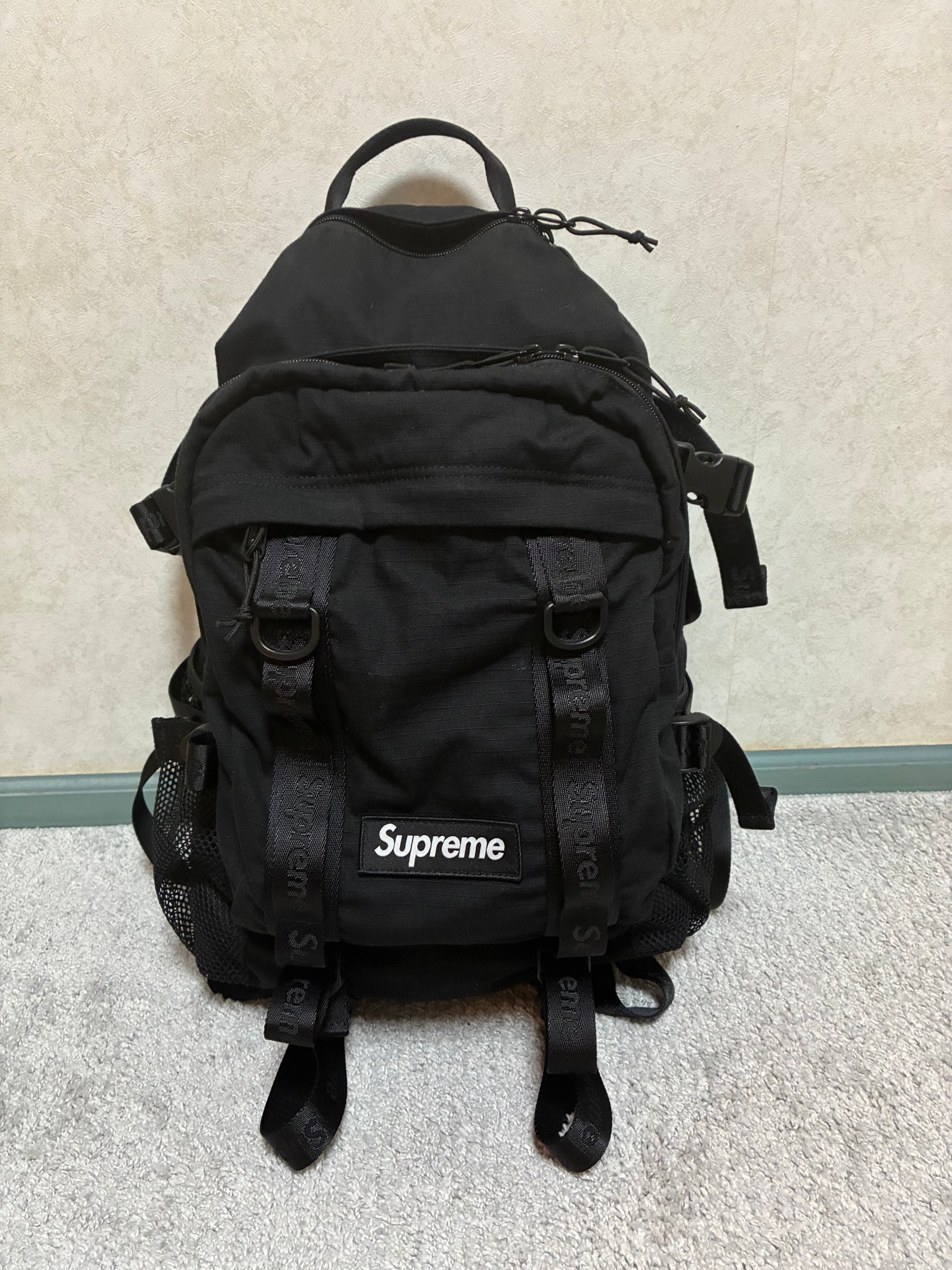 Supreme Backpack (26SS) "Black"
