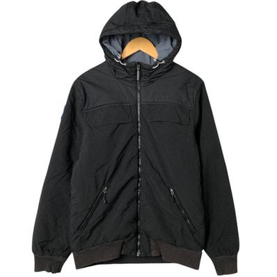 古着 アディダス adidas ORIGINALS オリジナルス 中綿パーカー パファージャケット メンズM相当/eaa551422