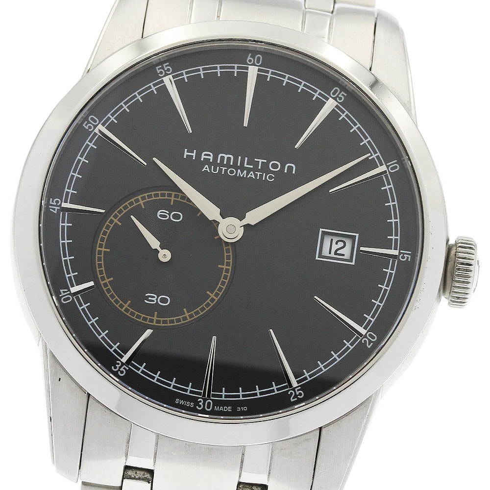 ☆良品 ★保 ハミルトン レイルロード デイト H405150 メンズ 【中古】