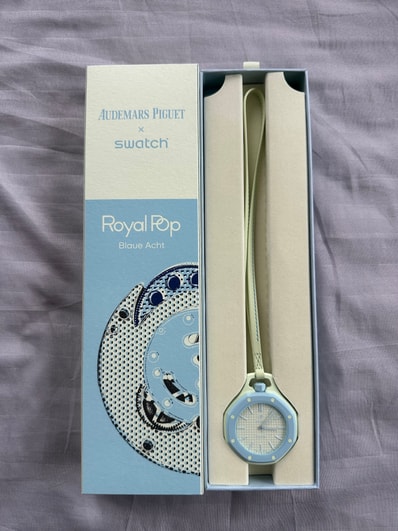 Swatch x Audemars Piguet Royal Pop Blaue Acht "Light Green"