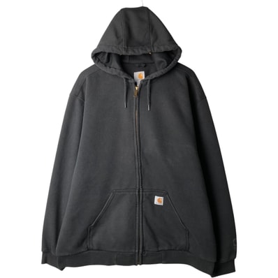 古着 カーハート Carhartt RAIN DEFENDER スウェットフルジップパーカー メンズXL相当/eaa633014