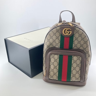 GUCCI(グッチ) オフィディア GGスモール リュック・デイパック 547965 ブラウン