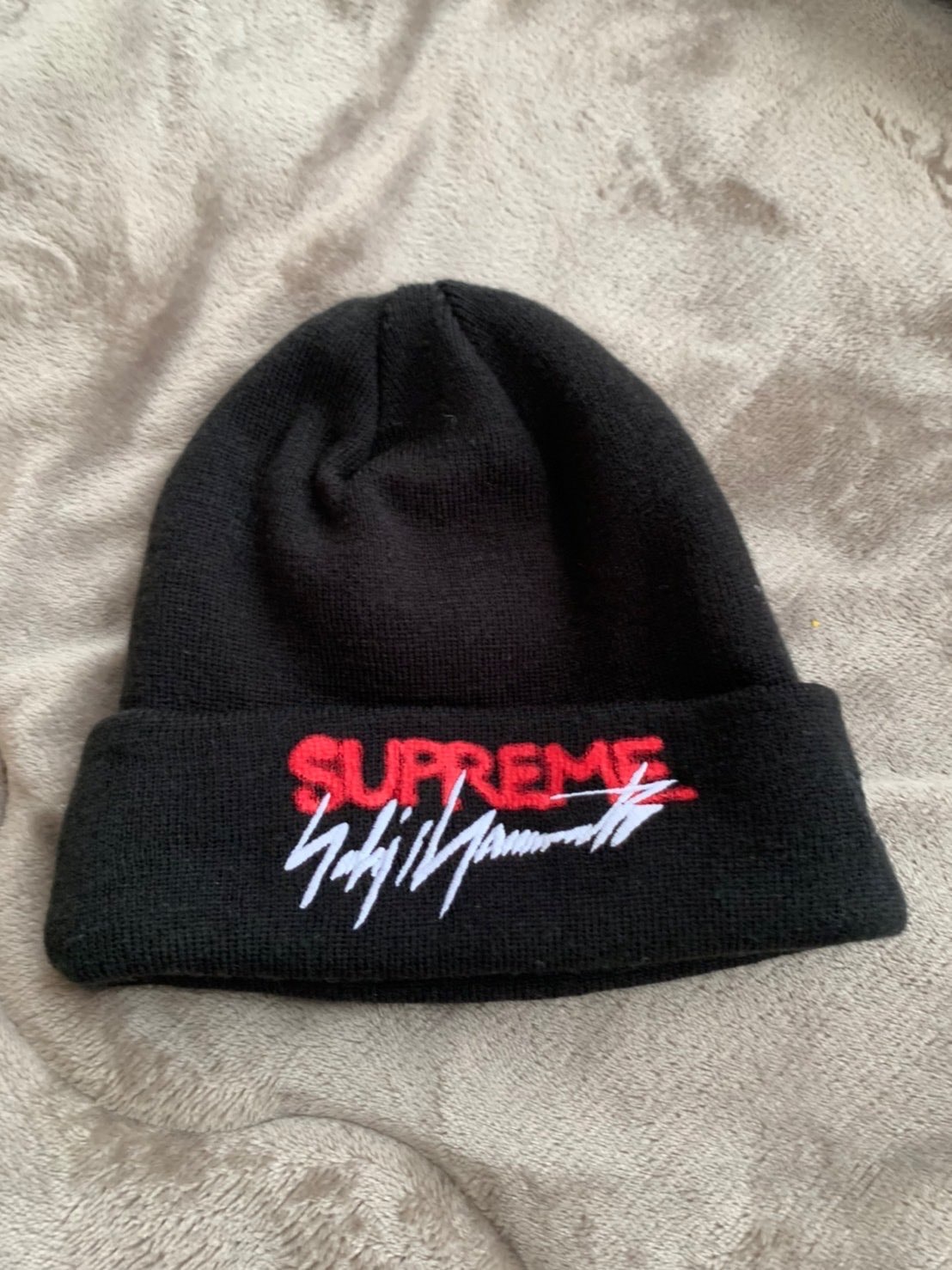 Supreme / Yohji Yamamoto® New Era Beanie "Black"